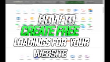 How to create free loadings for your website! GIF,SVG WITH LOADING.IO - Free loadings