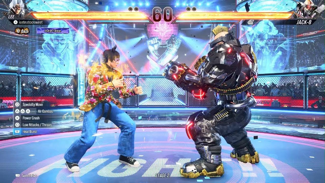 TEKKEN 8 arcade battle 15m gameplay (PS5)