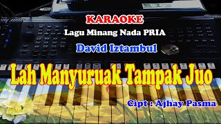 Lagu MINANG - LAH MANYURUAK TAMPAK JUO - KARAOKE - NADA PRIA