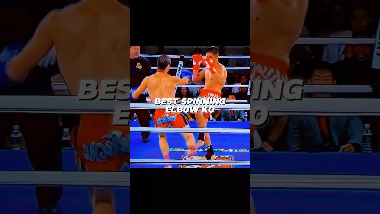 Most spectacular spinning elbow