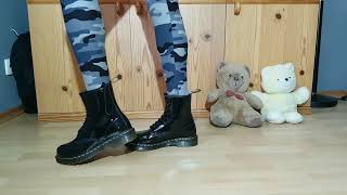 Dr Martens Boots Playing With Plush Teddy Bears Sweet Massage 