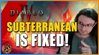 Famous Diablo 4 Subterranean FIXED! Landslide Leveling Is MUCH BETTER NOW! Net Worth