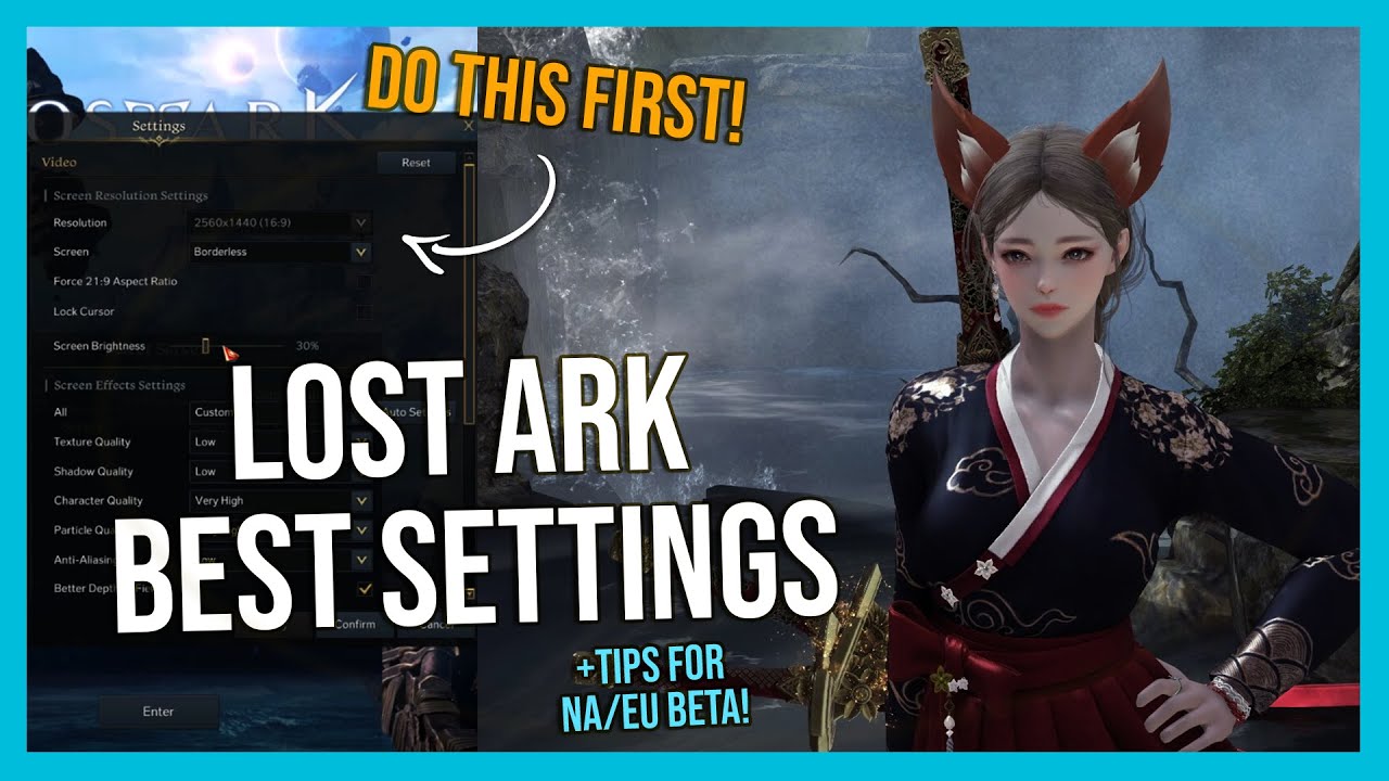 Lost Ark: Important Settings and Features You Need to Know About!