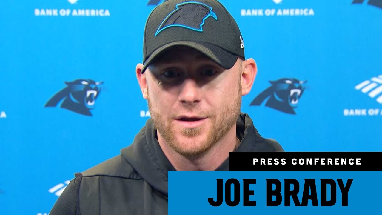 Joe Brady speaks about Cam Newton's tremendous work ethic YouTube