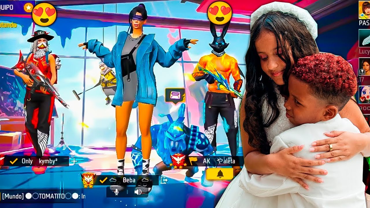 ENCUENTRO A UNA PAREJA DE CHAKALITOS en FREE FIRE !!