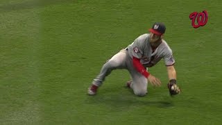 Famous WSH@MIL: Harper charges forward to make sliding grab Profile