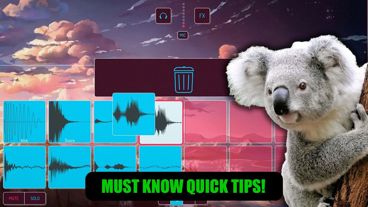 5 quick tips for Koala Sampler! 🐨 YouTube
