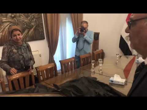 تفاصيل استعادة لوحة عبد الهادي الجزار المفقودة ووزارة الثقاقة تنشر مقطع مصور