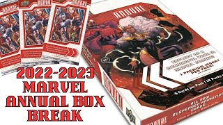 Marvel 22-23 Annual Hobby Box Break Pulled An Epic Wolverine