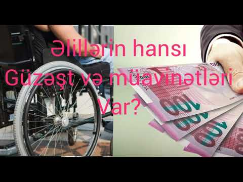 Video: Əlillər üçün Hansı Vergi Güzəştləri Var