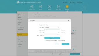 how to setup OpenVPN client on TP-Link Wi-Fi 6 Router screenshot 4