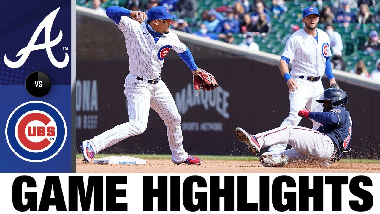 Braves vs. Cubs Game Highlights (4/17/21) | MLB Highlights