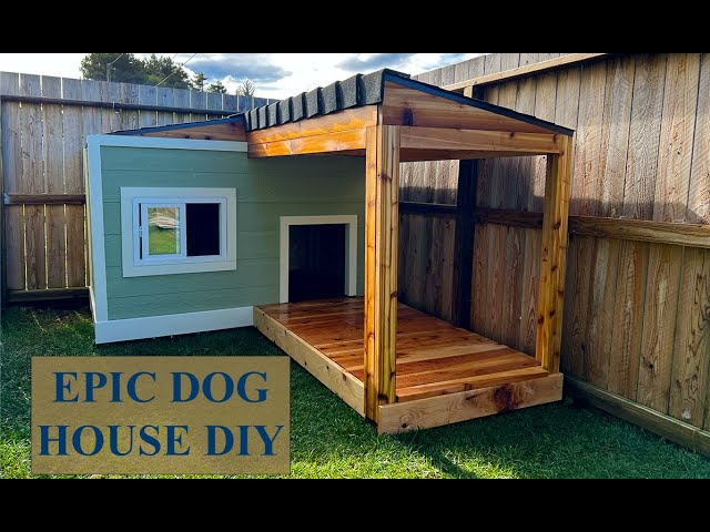 DIY Insulated Dog House Build 