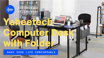 Yaheetech 39.5 Inches W Computer Desk w/ Storage Bag #computerdesk