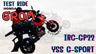 GROM Friday Ride สนุกๆ กับทางดิน MSX Grom125