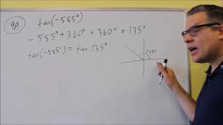 MATH 127 Trigonometry Sample Test 1 #9A