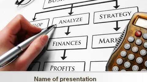 Business Plan Analysis PowerPoint Template by PoweredTemplate.com