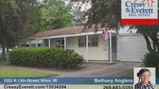 1002 N 15th Street  Niles, MI Homes for Sale | cressyeverett.com