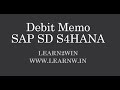 Create debit memo in sap sd  sap sd tutorial for beginners  sap sd module  sap sds sap