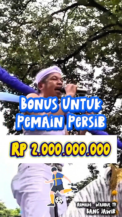 Bonus 2 Miliar Untuk Pemain Persib Dari KDM @KANGDEDIMULYADICHANNEL - Viral #bapakaing #fyp