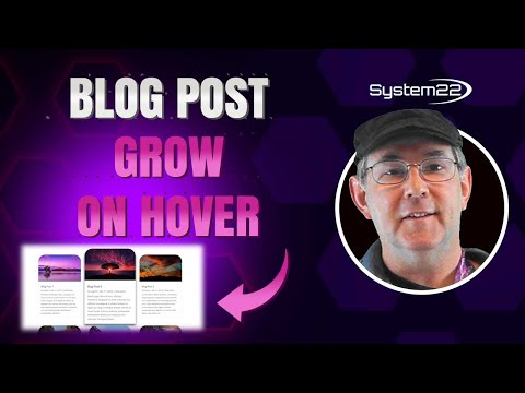 Divi Theme Blog Post Grow On Hover 👍👍