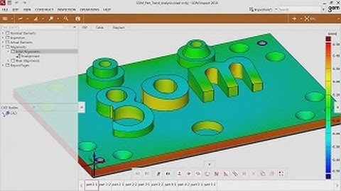 GOM Inspect 2016 Free Software Video Tutorial - 1 - User Interface