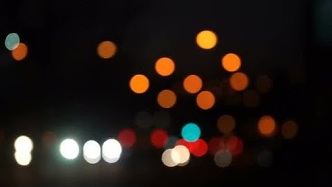 City Traffic Bokeh Stock Video