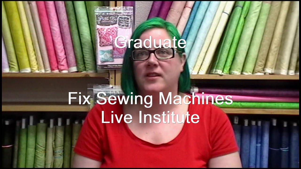 Andy Barney On Sewing Machine Repair School YouTube