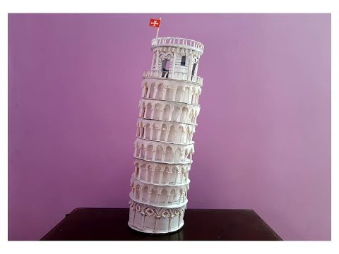 Video: How To Make The Leaning Tower Of Pisa Cake