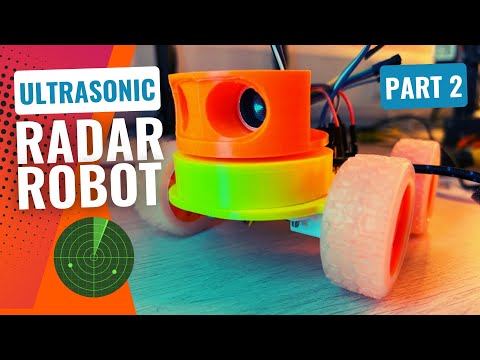 Build your own Ultrasonic Radar Robot - Part 2