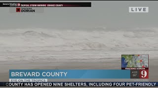 VIDEO: Brevard Co. sees high winds, rough tide ahead of Dorian screenshot 5