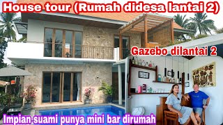 HOUSE TOUR RUMAH DIDESA LANTAI 2 || MEMENUHI PERMINTAKAN KELUARGA ONLINE || Renny wong ndeso