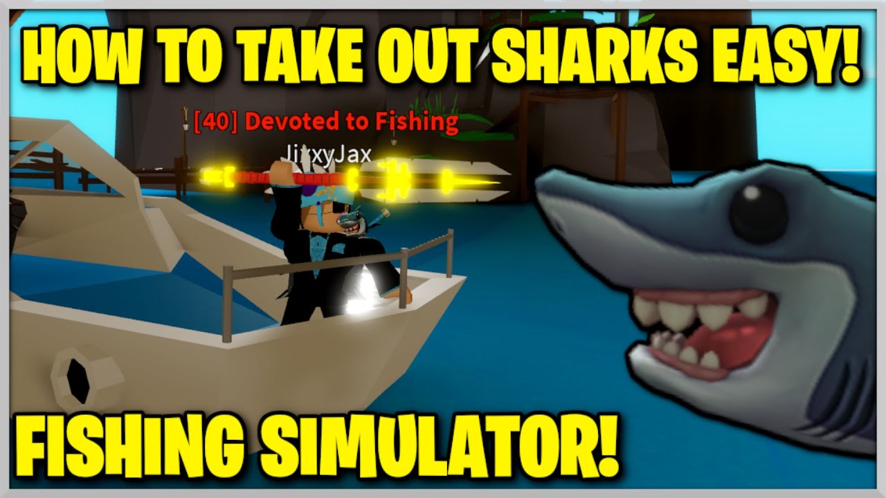 How To Hunt Sharks Super Fast Easy In Fishing Simulator