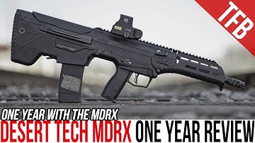 Cover Image for A Year with the Desert Tech MDRX (Review)