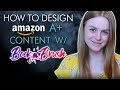 How to Design Amazon A+ Content on Kindle Direct Publishing (KDP) Using BOOK BRUSH