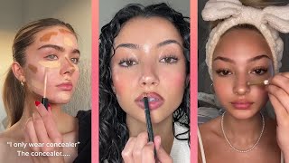 Aesthetic makeup 2023 | makeup tutorial tiktok compilation Resimi