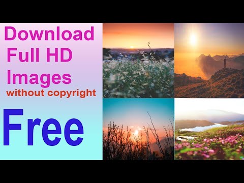 How to download full hd images free - YouTube