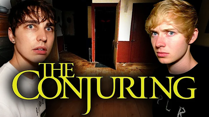 ALONE in The Real Conjuring House | Sam and Colby