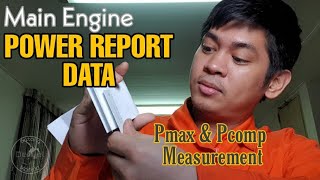 Main Engine Performance test| Pmax & Pcomp Measurement| BatangMarino Ep.019