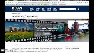 Day 1: Groundwater Lab