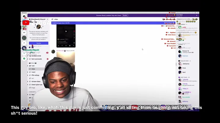 @IShowSpeed helps a depressed fan!