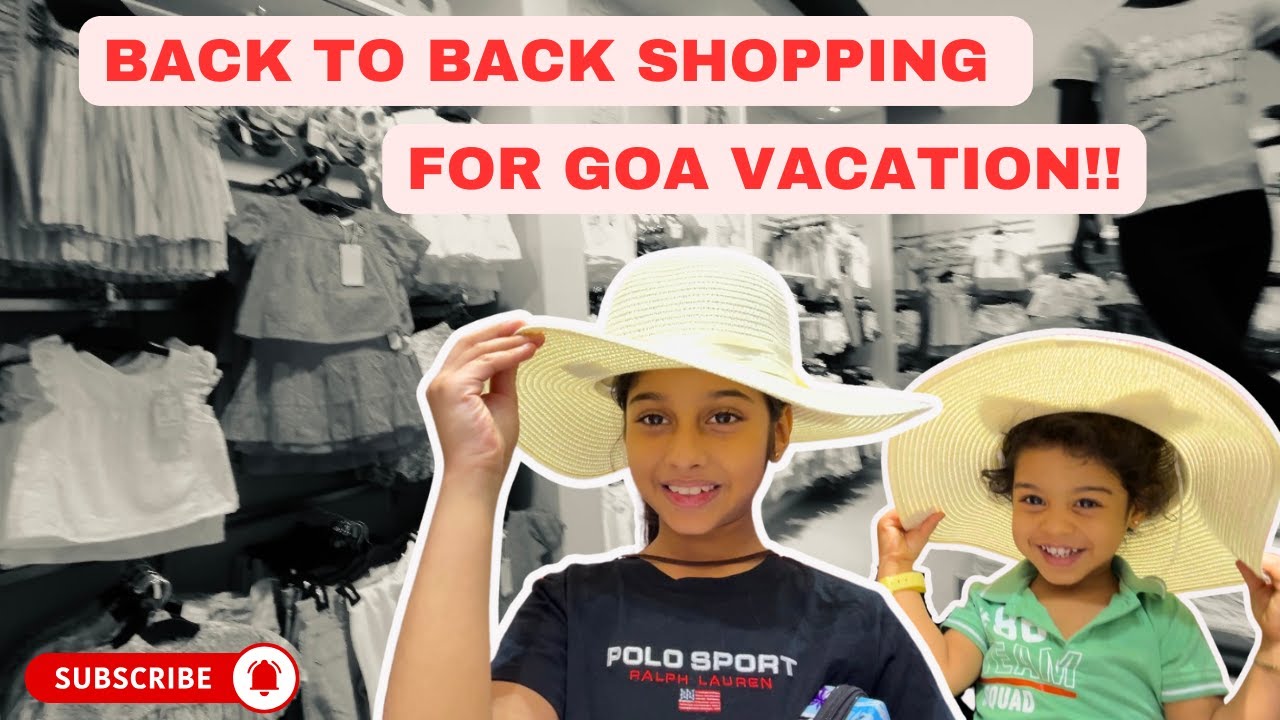 GOA VACATION SHOPPING | SO EXCITED😃 | Goan Vlogger | Konkani Vlogs 