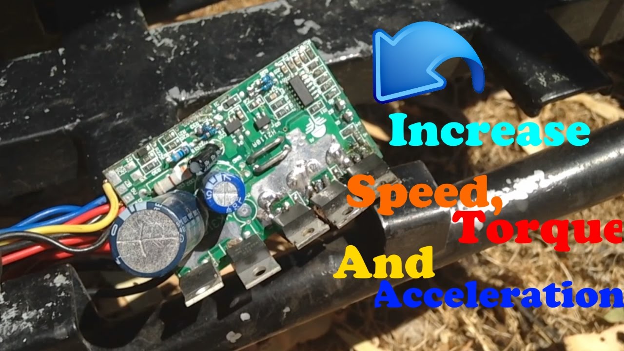 Increase Acceleration Speed And Torque On Razor E Scooter Youtube