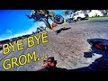 GROM GOES FLYING!!