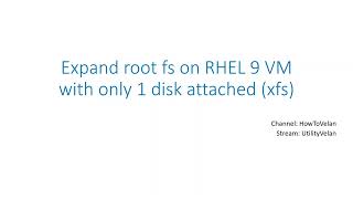 Resize and Extend Vagrant VirtualBox Disk for RHEL9/OEL9 VM - Root FS