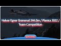 Halvor Egner Granerud 244.0m / Planica 2022 / Team Competition