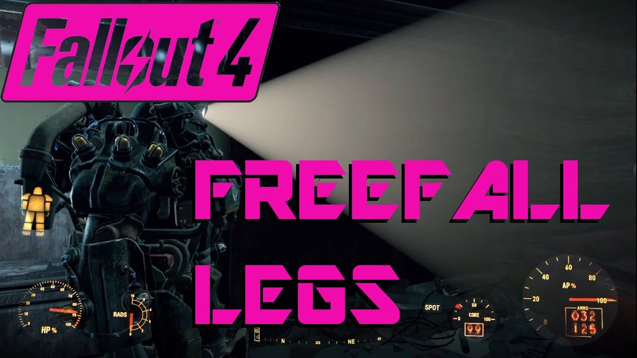Fallout 4: Best Guide to get Freefall Legs! Step-By-Step in Real Time -  YouTube
