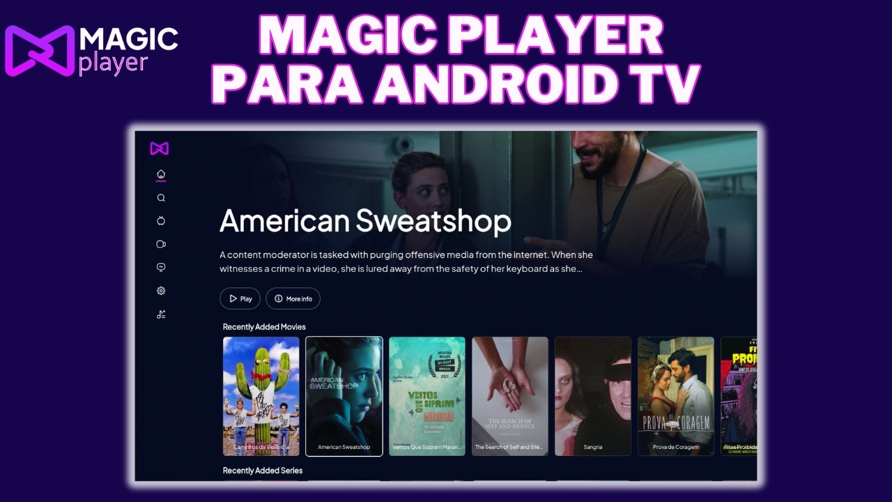 🚀 TURBINE SUA SMART TV: Como colocar o MAGIC PLAYER na Android TV - YouTube