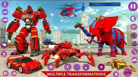 Spider Tank Robot Game - Android Gameplay