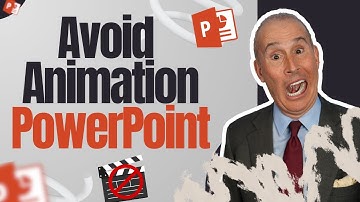 How To Avoid Using Animation in your PowerPoint Presentation